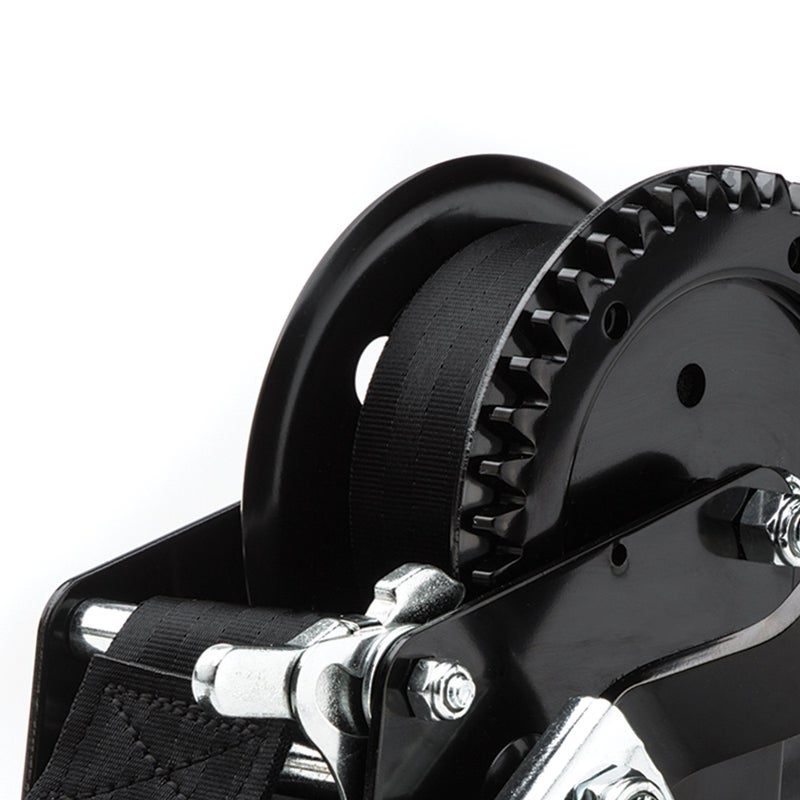 TR Industrial 1200 lb. Trailer Winch with Pre-Installed 20 ft. Strap and Hook - Image 2